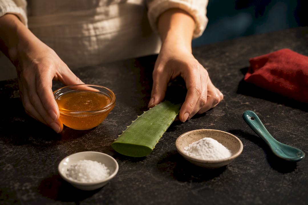 Natural ingredients for canker sore relief